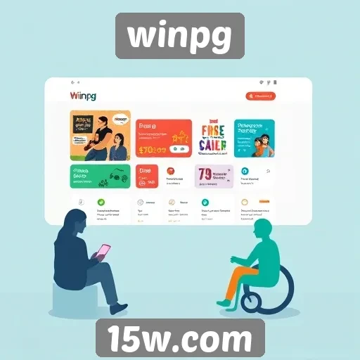 Acessibilidade e usabilidade no site Winpg